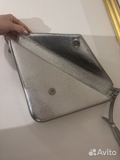 Сумка натуральная кожа эконика