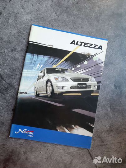 Дилерский каталог Toyota Altezza