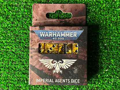 Warhammer 40000 Imperial Agents Dice