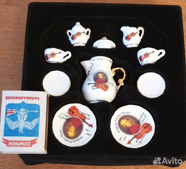 Миниатюры Reutter porzellan Mozart collection