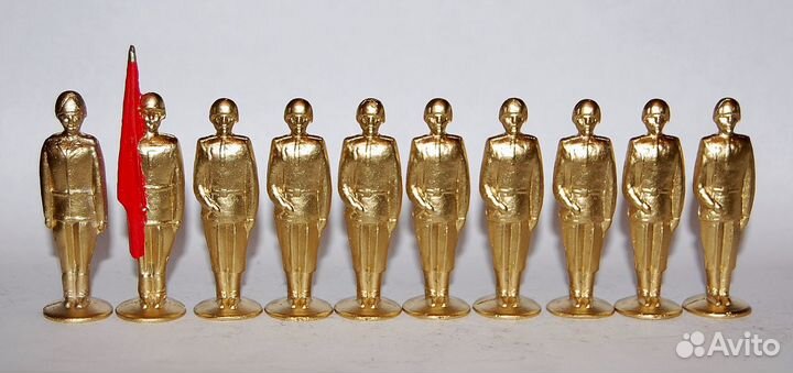 Солдатики оловянные Столбики 60-ых