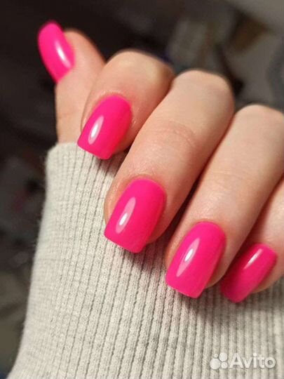 Маникюр с покрытием однотон комплекс