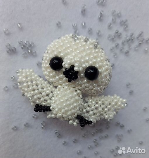 Игрушка из бисера (амигуруми из бисера) на заказ