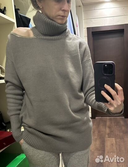 Пуловер кашемир 100, новый