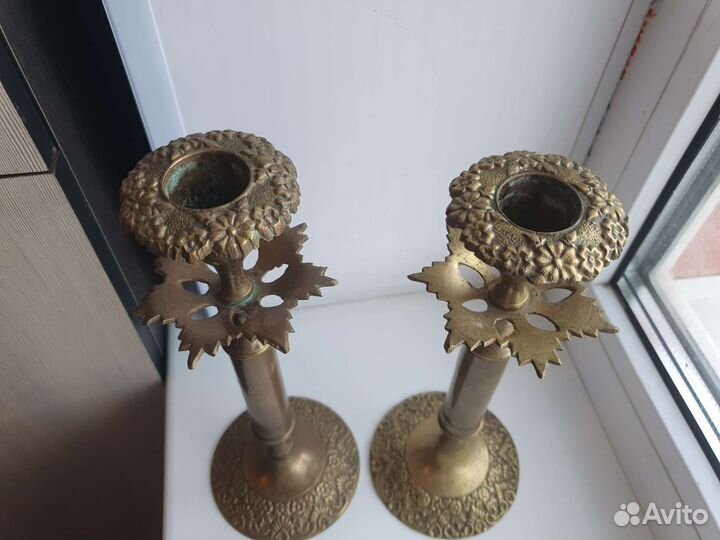 Подсвечник бронзовый СССР