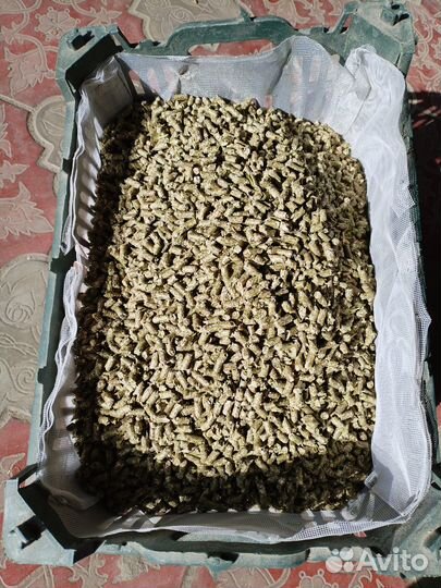 Гранулированный корм для кроликов