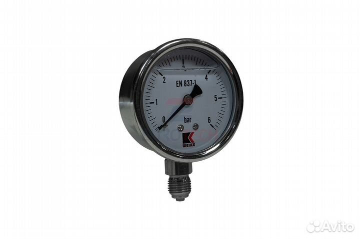 Манометр wkpss063 6 bar 1/4BSP (M635RL 0/6BAR)