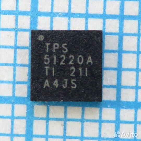 TPS51220A - Двухканальный шим контроллер питания н