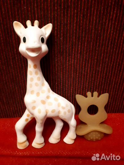 Прорезыватель для зубов Жирафик Софи.2 шт в наборе