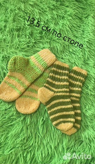 Носки вязаные ручной работы