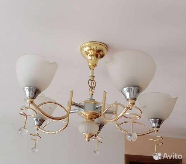 Люстра бу