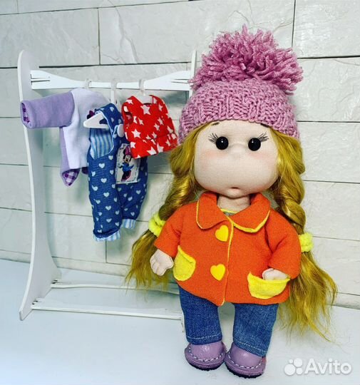 Интерьерная кукла ручной работы