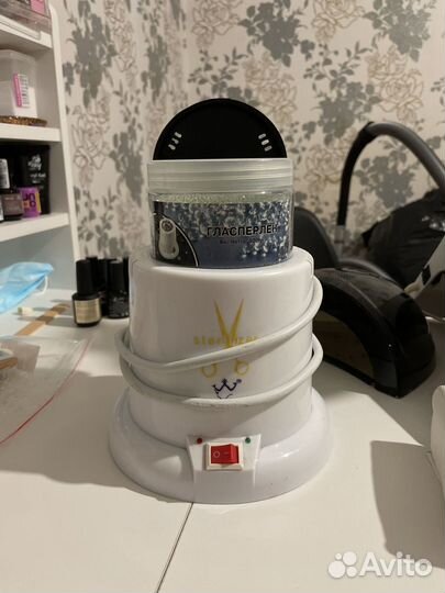 Стерилизатор для инструментов+запасной Гласперлен