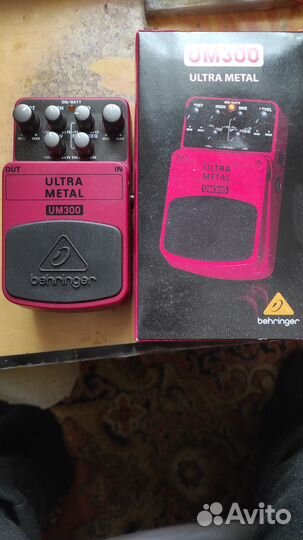 Гитарная педаль behringer