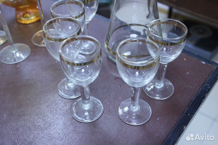 Графин с рюмками СССР