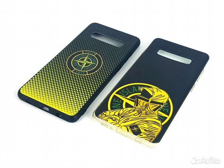 Чехол для Samsung S10 Plus Stone Island