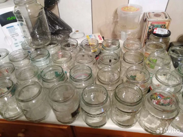 Банка стеклянная