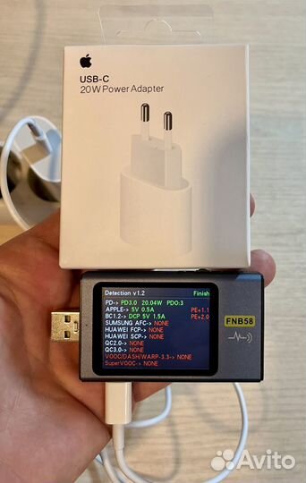 Адаптер для iPhone 20w Оригинал