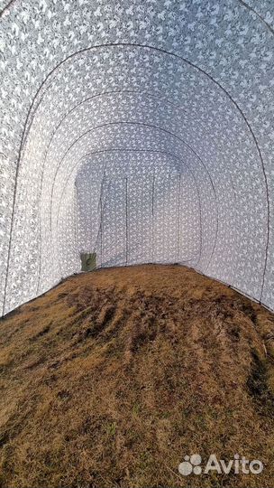 Бескаркасная палатка. Надувной ангар