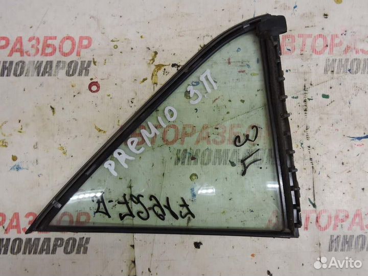 Стекло двери задней правой форточка Toyota Corona