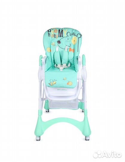 Стульчик для кормления Babyton Happy Animals Green