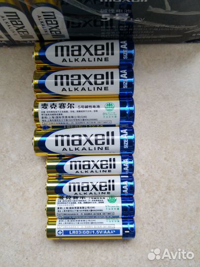 Батарейки Япония Maxell аа,ааа,CR 2450 и др