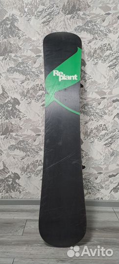 Сноуборд Replant 155cm+крепления Flow