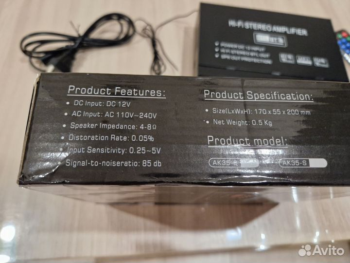 Усилитель звука AK 35