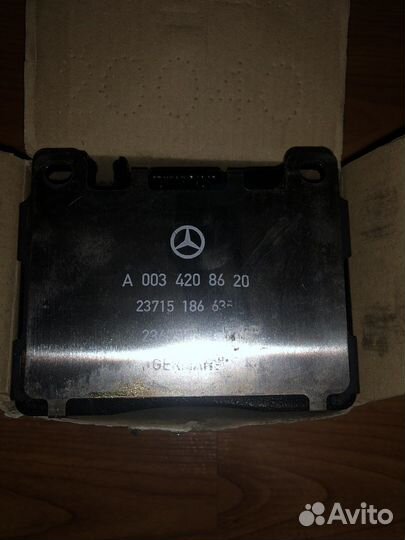 Колодки тормозные майбах