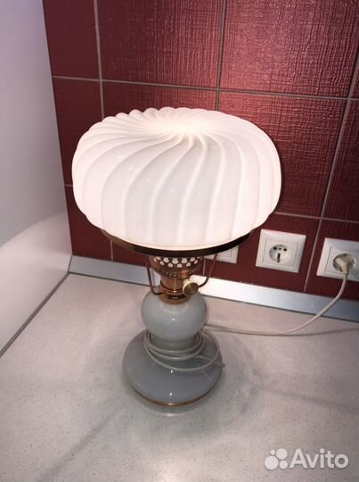 Лампа настольная СССР зик
