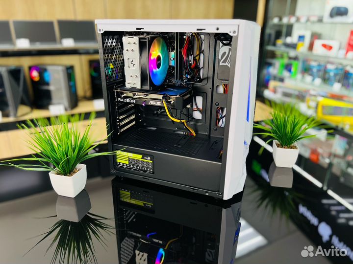 Игровой Пк Intel Core i3-10105/RX 6500 XT/DDR4-16G