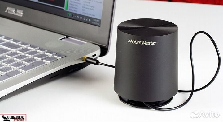 Колонка-сабвуфер asus sonicmaster ноутбук asus
