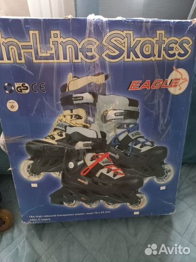Роликовые коньки 45 размер