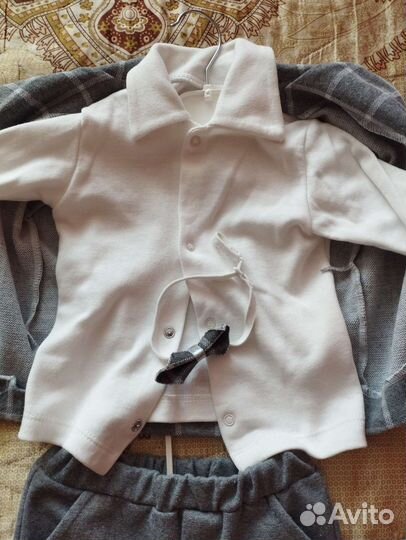 Нарядный костюм для мальчика 80-86