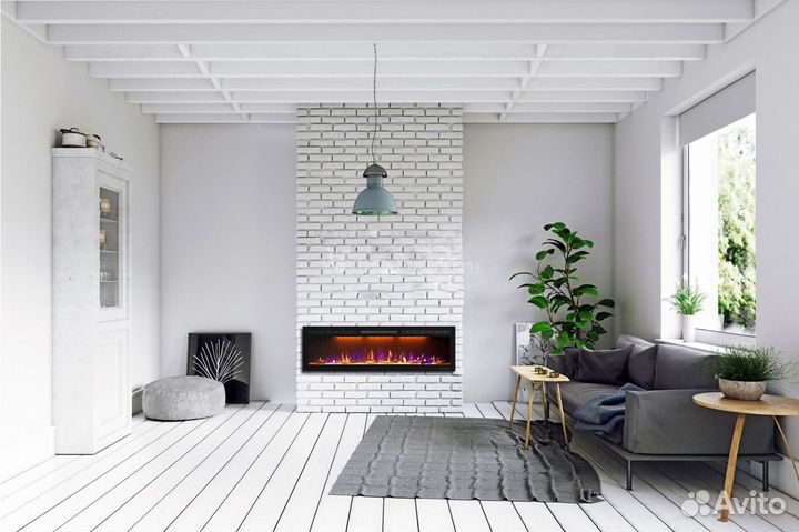 Электрокамины встраиваемые серии Crystal