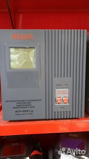Стабилизатор напряжения асн-3000/1-Ц Ресанта