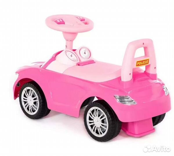Машинка-каталка для девочек