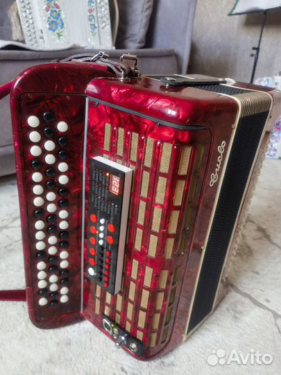 Баян гармонь с миди