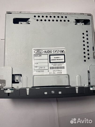 Магнитола ford fusion