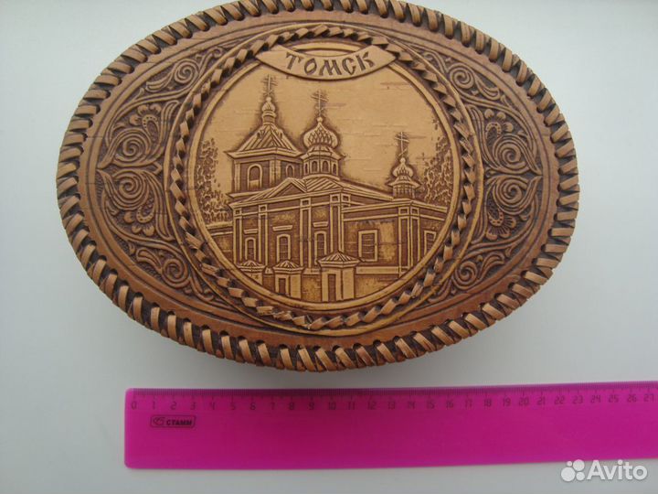 Шкатулка берестяная 