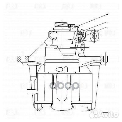 Суппорт тормозной citroen C5 01- перед. прав. D