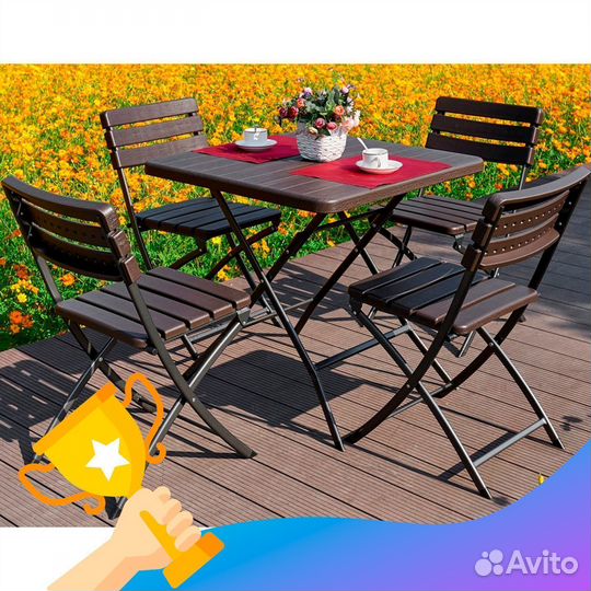 Набор дачной мебели Викинг 20