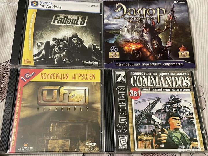 Компьютерные игры диски для пк