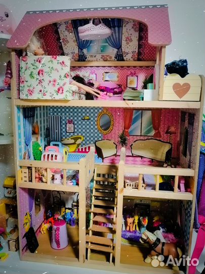 Кукольный домик. Домик для кукол. Для девочек