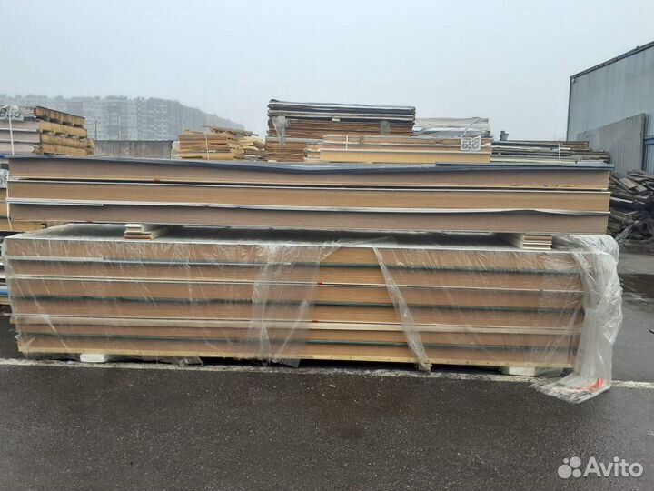 Сэндвич панели бу 10000 м2 в наличии