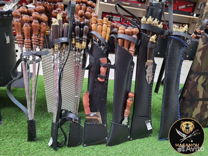 Шашлычный набор Подарочный набор шампуров