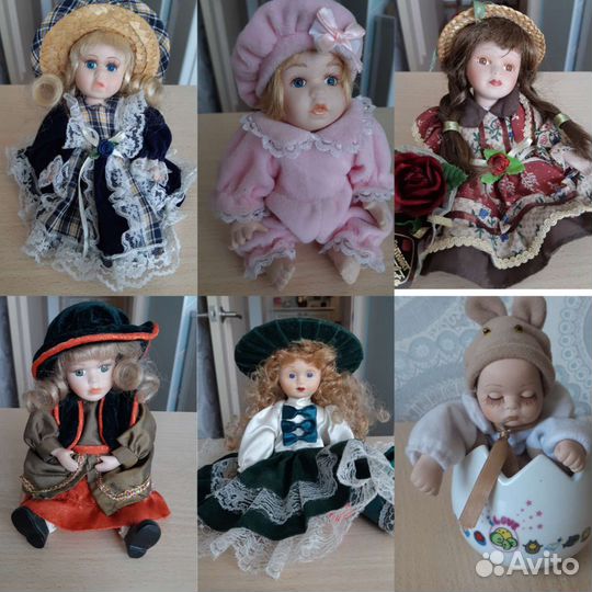 Куклы фарфоровые