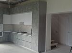 Кухня угловая бетон чикаго