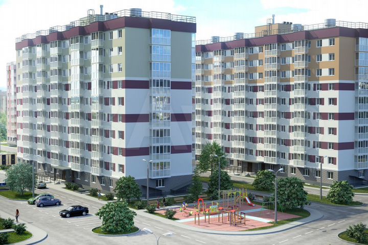 3-к. квартира, 73,5 м², 4/9 эт.