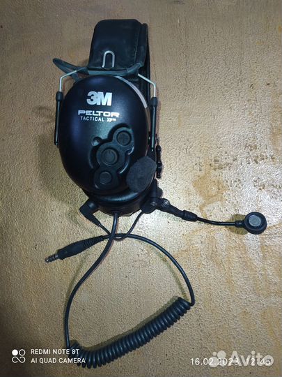 Наушники Peltor Tactical XP J11 MT1H7F2-07